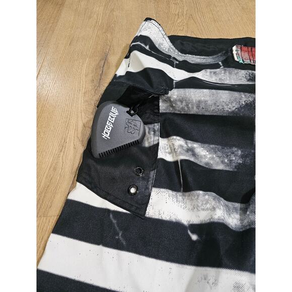 Hobie All Over Print Graphic Board Shorts Surf Sand Beach Swim Trunks EUC 36 - Picture 3 of 8